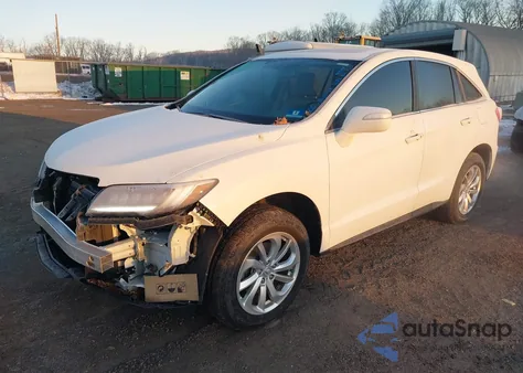 2018 Acura Rdx Technology Acurawatch Plus Packages/Technology Package from USA, damaged, VIN 5J8TB4H59JL022904